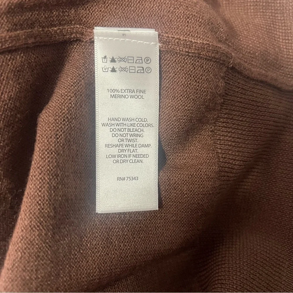 Christian Lacroix Men XL 100% Extra Fine Merino Wool Crewneck Sweater NWT Preppy